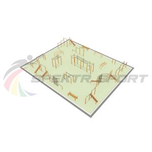 Купить Парковая площадка для Воркаут и WRK 3_76mm в Тобольске 