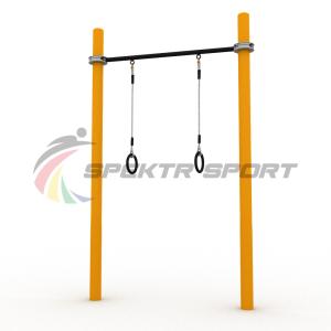 Купить Турник классический для занятий Воркаут с кольцами SP WRK-07 + Rings_76mm в Тобольске 