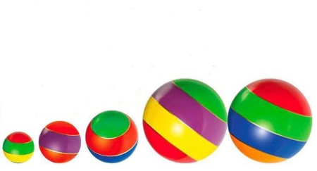 Купить Мячи резиновые (комплект из 5 мячей различного диаметра) в Тобольске 