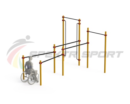 Купить Спортивный комплекс для инвалидов-колясочников WRK-D19_76mm в Тобольске 