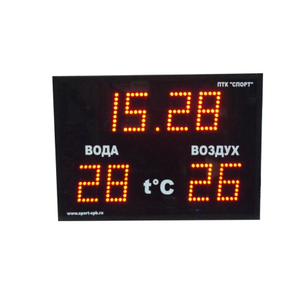 Купить Часы-термометр СТ1.13-2t для бассейна в Тобольске 