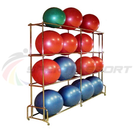 Купить Стеллаж для гимнастических мячей 16 шт в Тобольске 