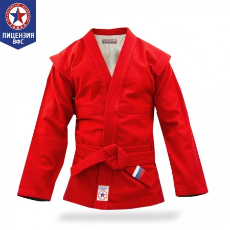 Купить Куртка для самбо "Атака" ВФС (подкладка, пояс)  р 36-48 в Тобольске 
